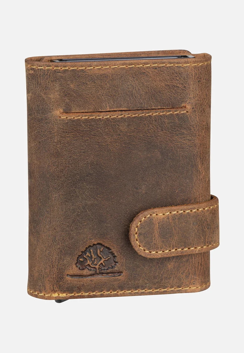 Vintage 1687 Sattelbraun - Card Holder