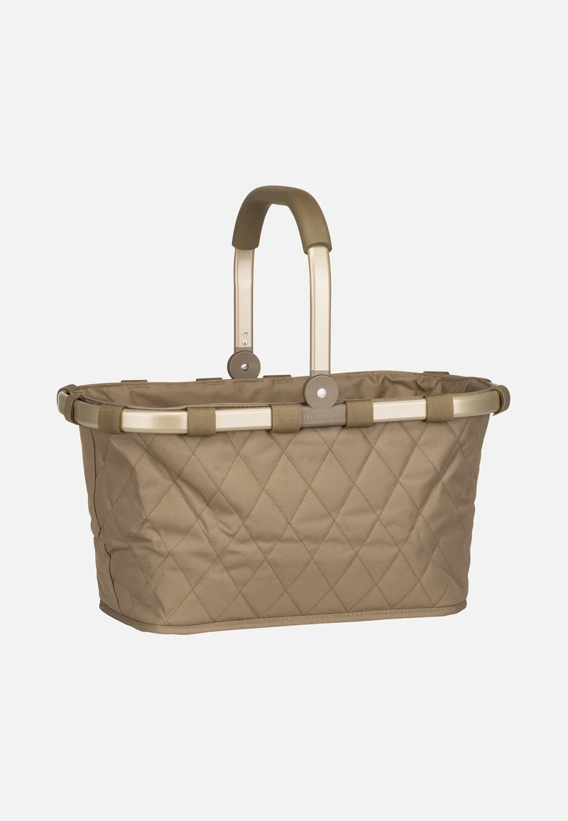 Carrybag Rhombus Olive - Shopping Basket