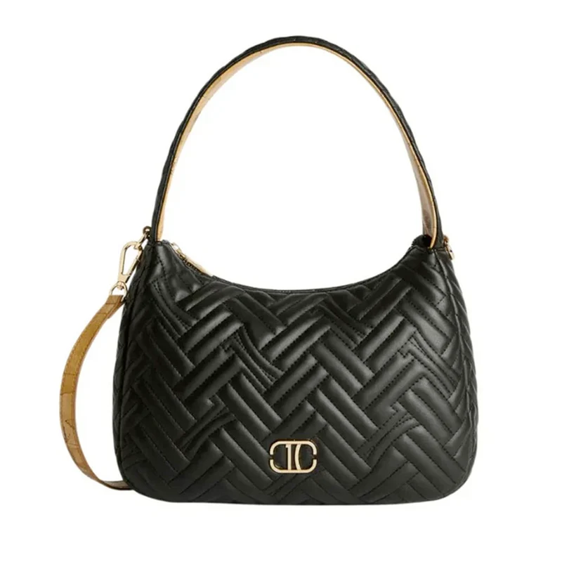 Borsa Donna Sottospalla 1A Classe Alviero Martini linea 1C Matelassé Nera LD10