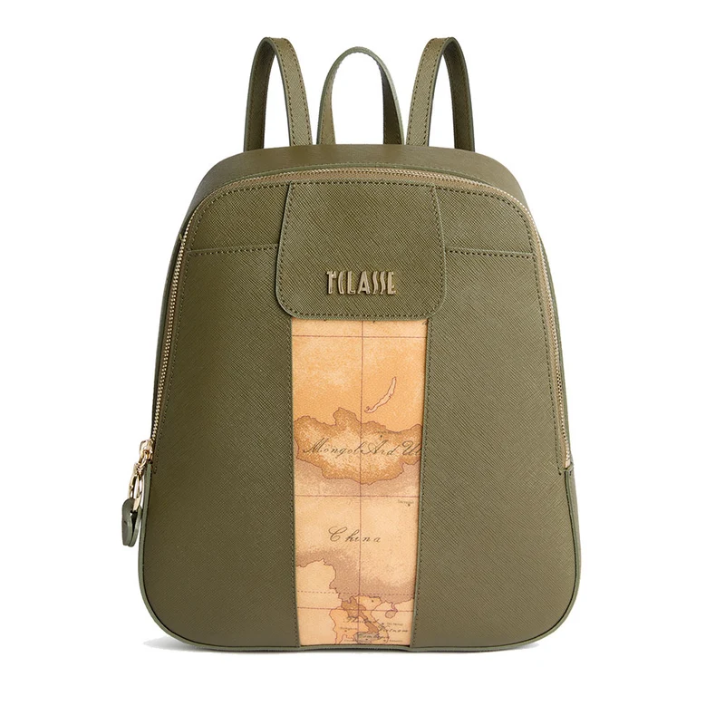 Zaino Donna 1A Classe Alviero Martini linea Windy City Verde Muschio LD33