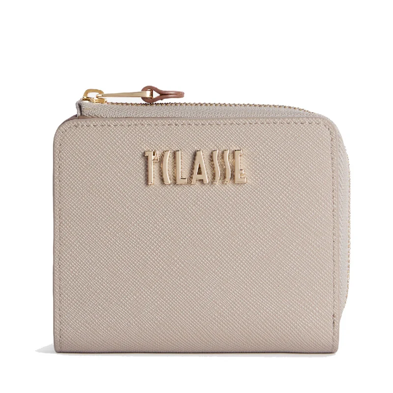 Portafoglio Donna Piccolo con Zip 1A Classe Alviero Martini linea Windy City Greige PO93