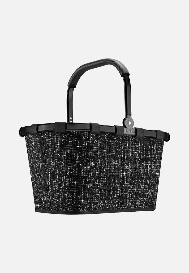 Carrybag Bouclé Black - Shopping Basket