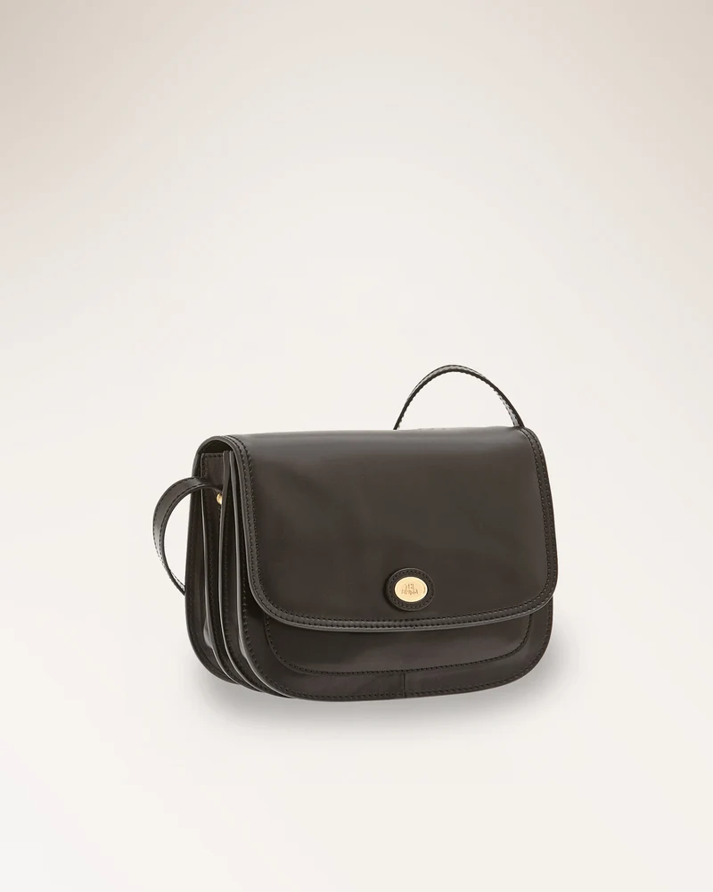 Crossbody Nero Abb. Oro