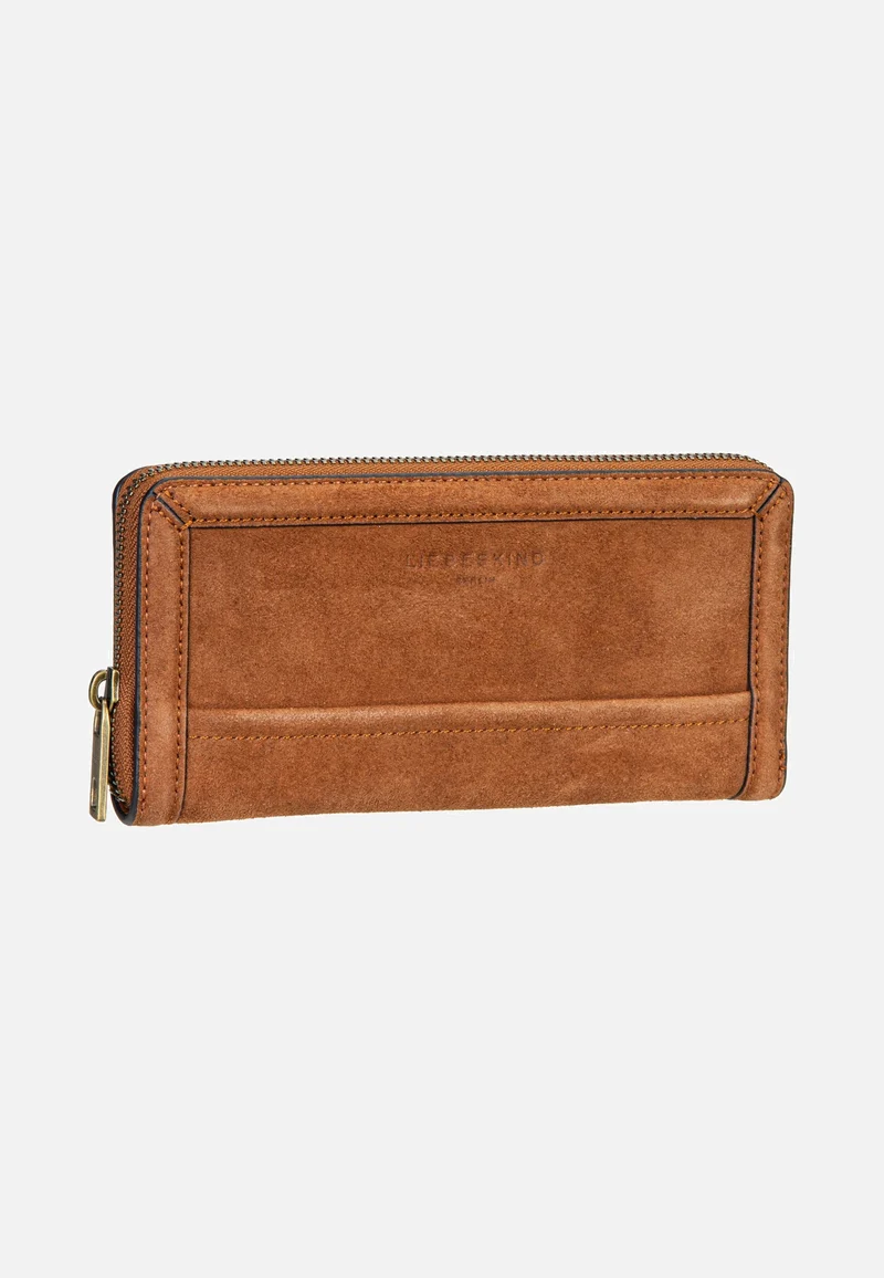 Gigi L Suede Brown - Wallet