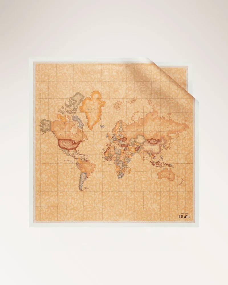 Foulard Geo Classic Avorio