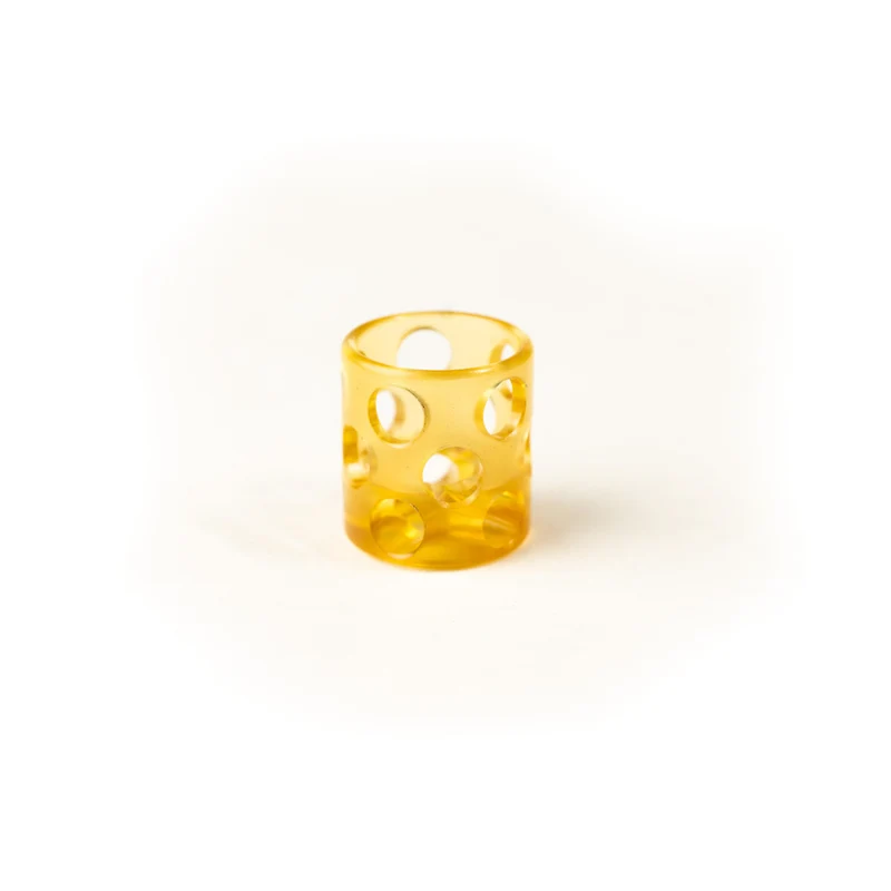 Swiss Cheese Ultem Bead