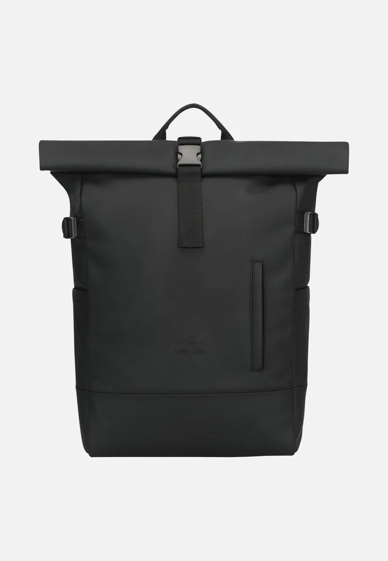 Harvey Large Black - Rolltop Backpack