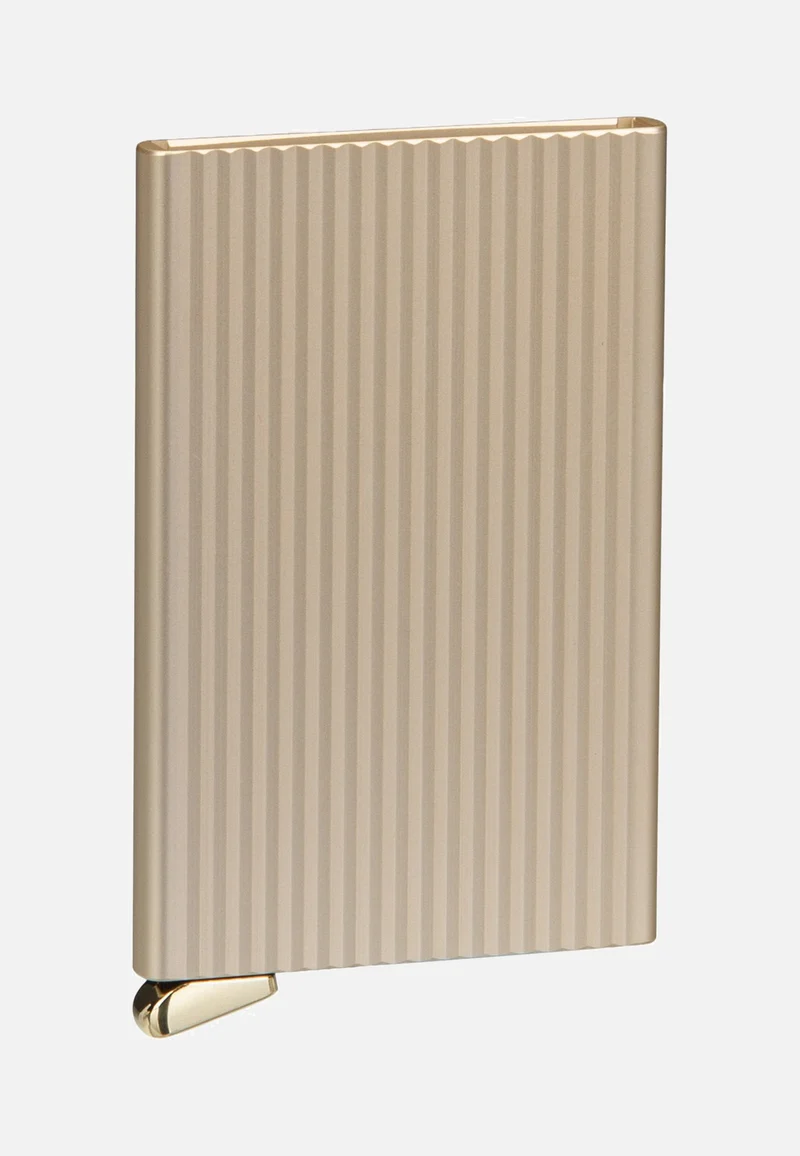 Cardprotector Fluted Cashmere+ - Card Holder