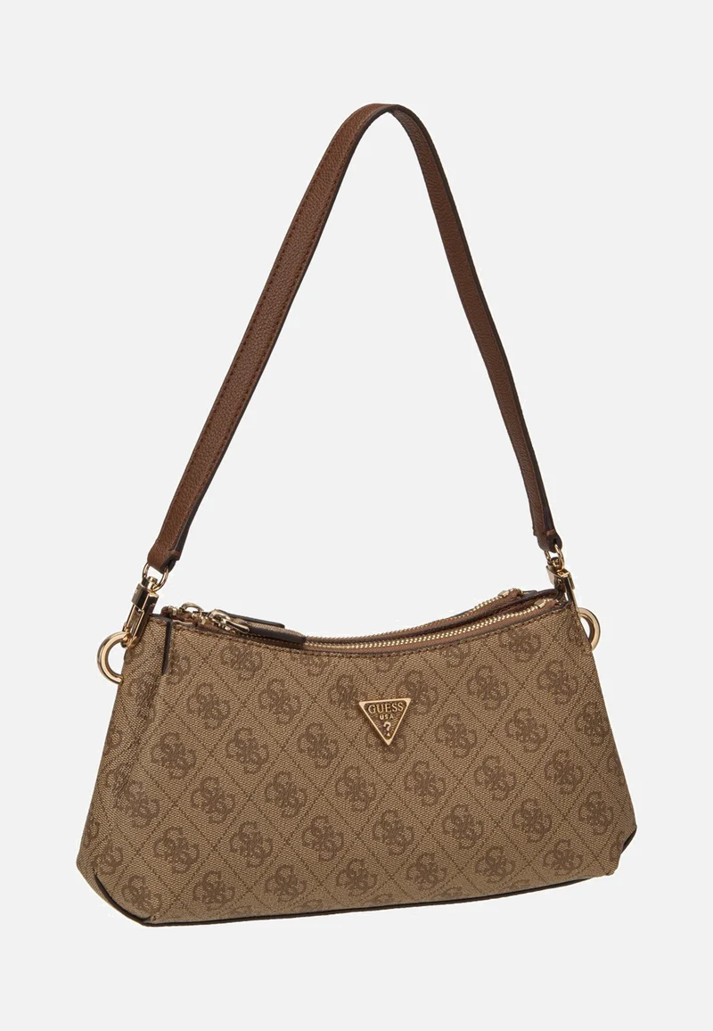 Noelle II 3 Comp Xbody Latte Logo/Brown - Shoulder Bag