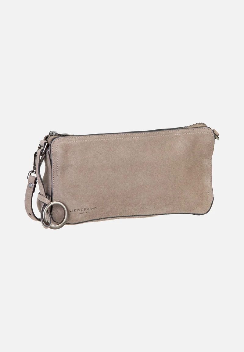 Clarice II Crossbody M Hydro Suede Neutral Grey - Crossbody Bag