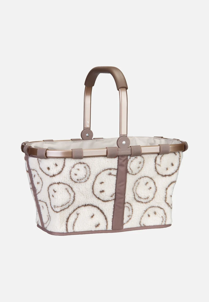 Carrybag Smiley® Teddy Chocolate - Shopping Basket