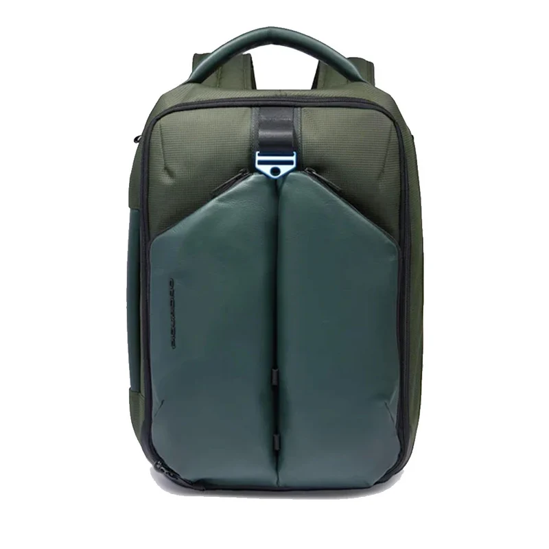 Zaino da Bici PIQUADRO in Nylon Riciclato Verde con Porta Pc 17,3" Linea PQ-Earth - CA6631S137