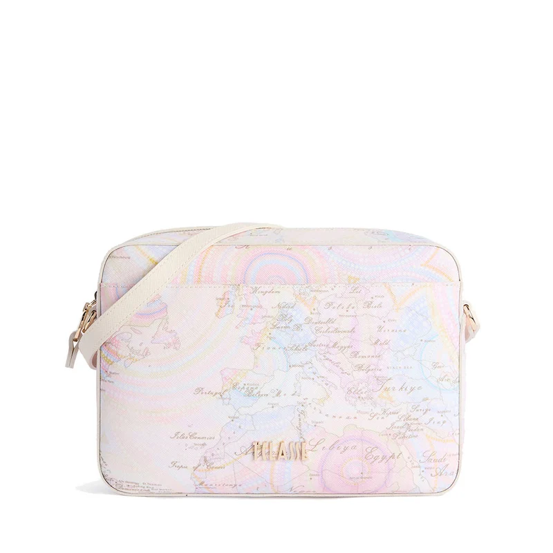 Borsa Donna a Tracolla 1A Classe Alviero Martini linea Geo Dots Art Multicolor LE72