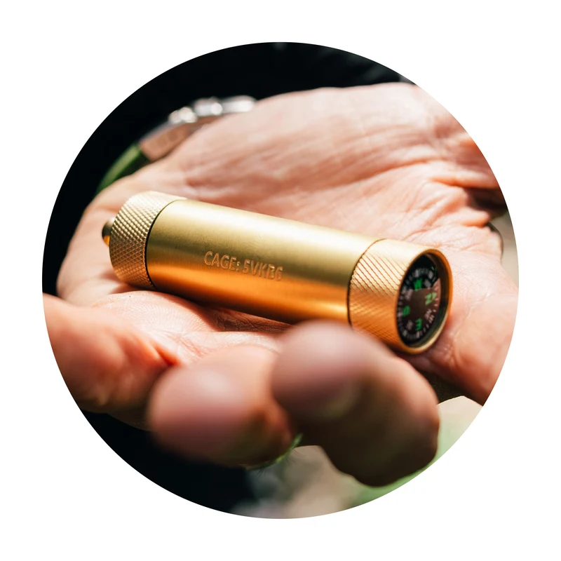 Brass Compass Capsule (Gen 2)