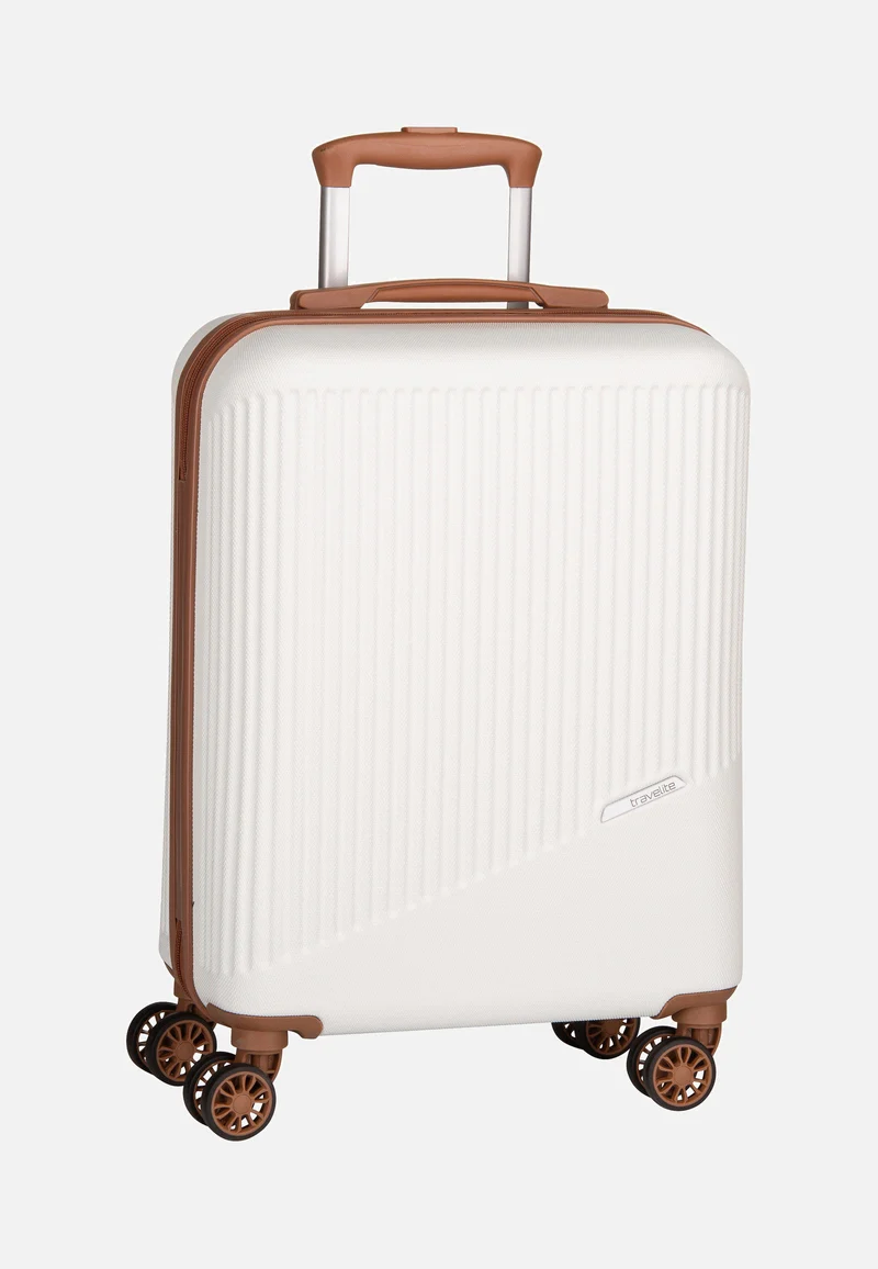 Bali 4w Trolley S Weiss/Cognac - Suitcase