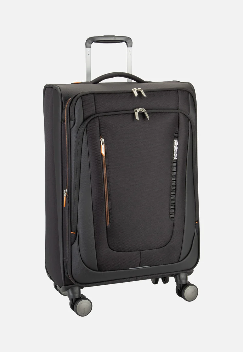 Wanderlite Spinner M Exp Shadow Black - Suitcase