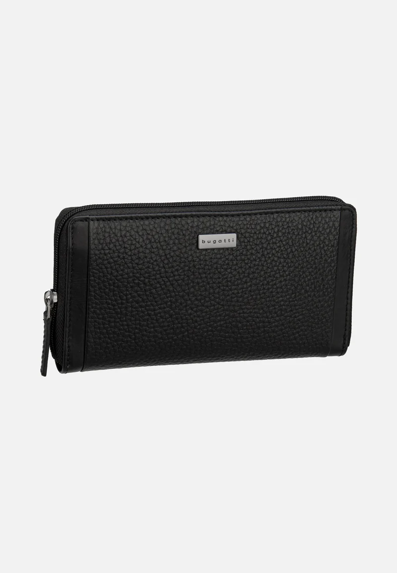 Sina Ladies Long Zip Schwarz - Wallet