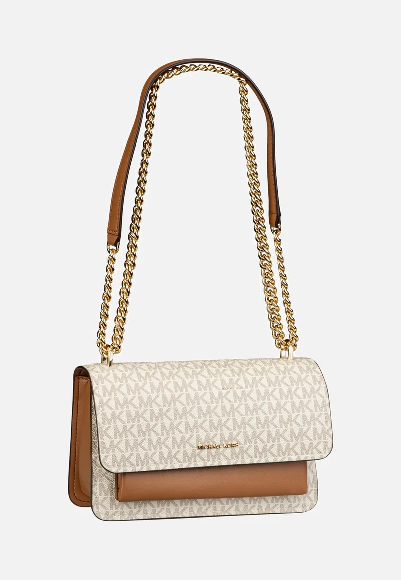 Claire LG Shoulder MK Sig Vanilla/Acorn - Shoulder Bag