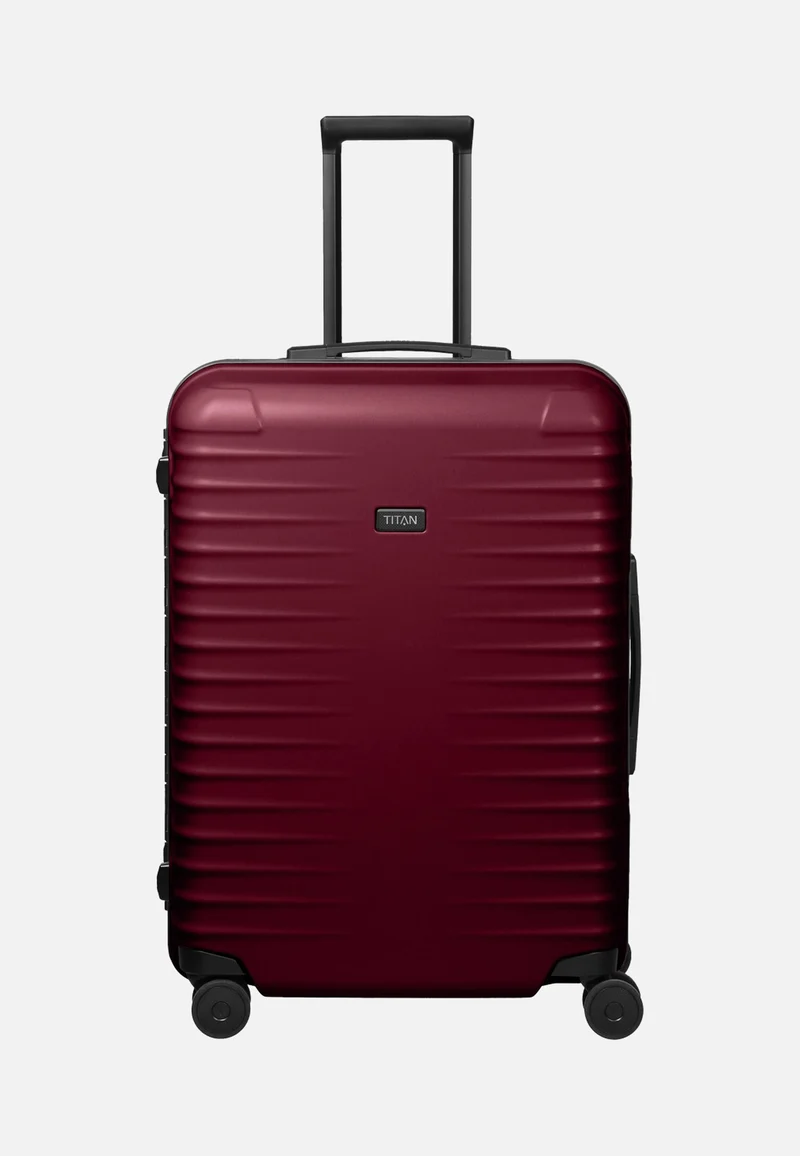 OVERSEAS 4w Trolley M+ Emberwood Red - Suitcase