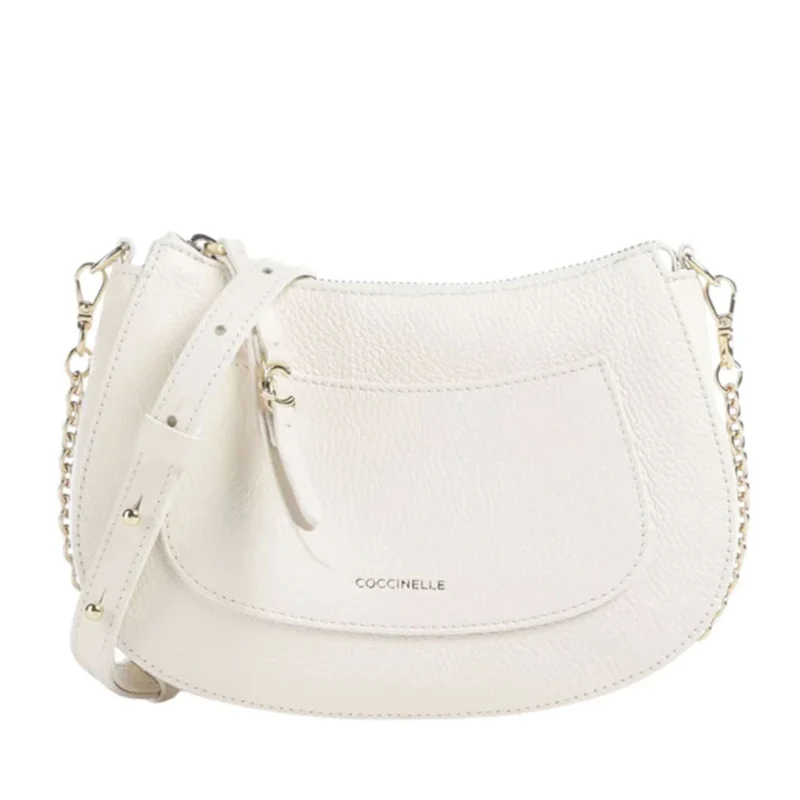 Borsa Donna a Tracolla COCCINELLE Linea C-Easy Colore Pearl