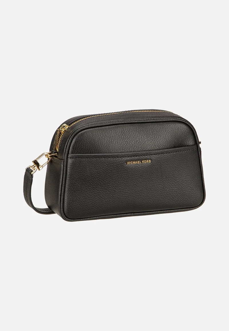 Jet Set SM Camera XBody Solid Embossed Black - Crossbody Bag