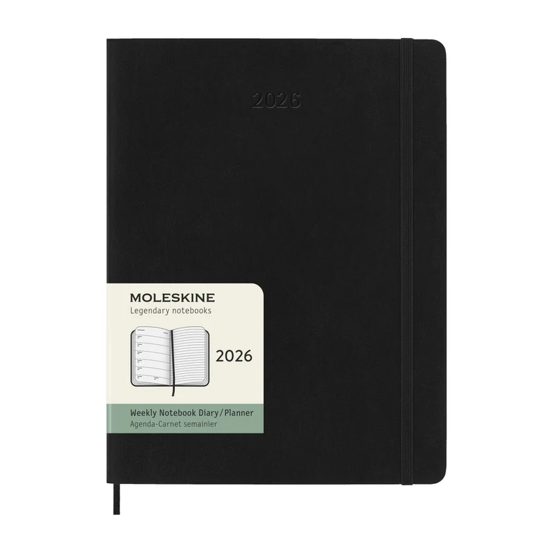 Weekly Notebook XL 2026 Calendar