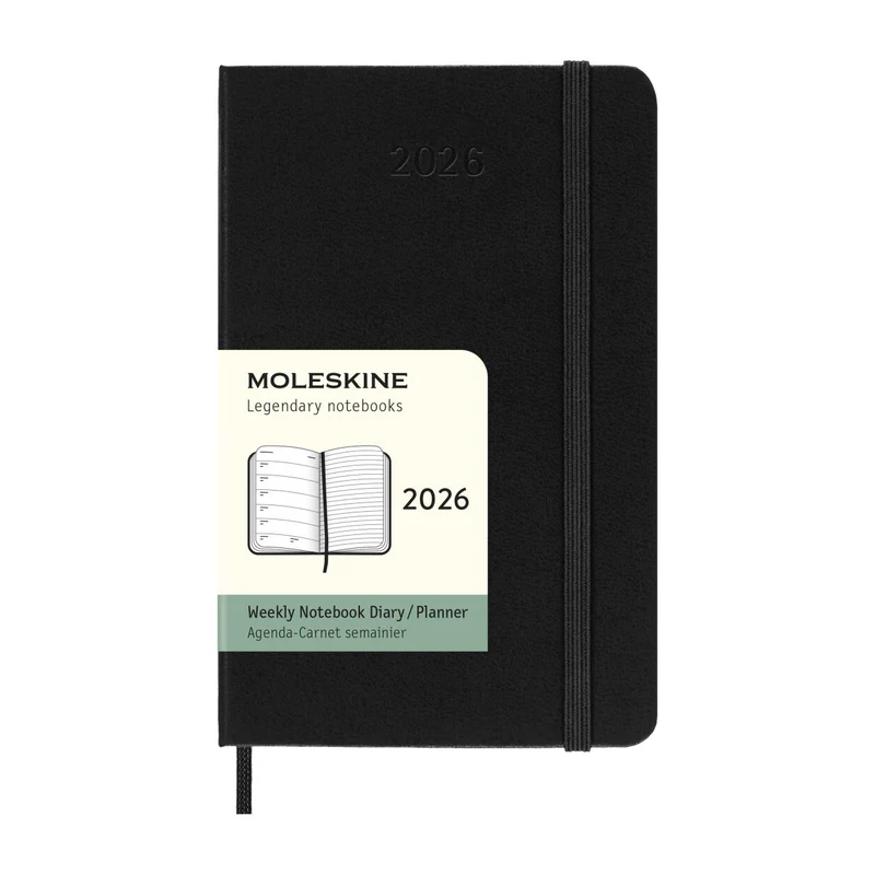 Weekly Notebook Pocket 2026 Calendar