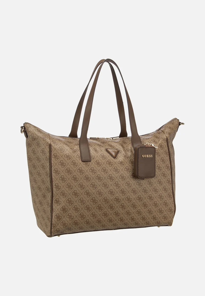 Latona Carryon Large Tote Latte Logo - Shopper