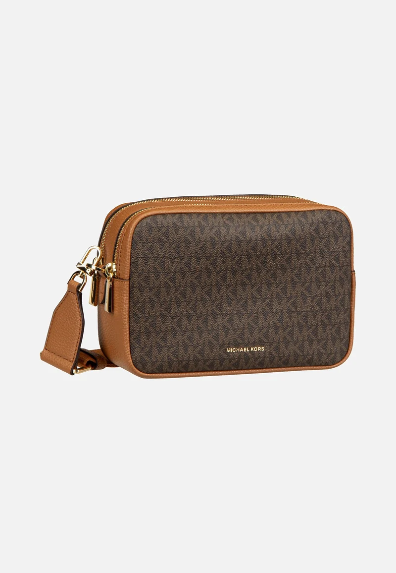 Bryant MD Double Zip Chain Cam Brown/Acorn - Crossbody Bag
