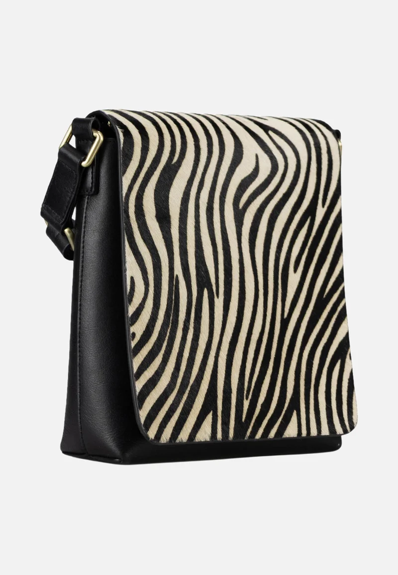 Furry Zebra Shoulder Bag S 3114 Zebra - Shoulder Bag