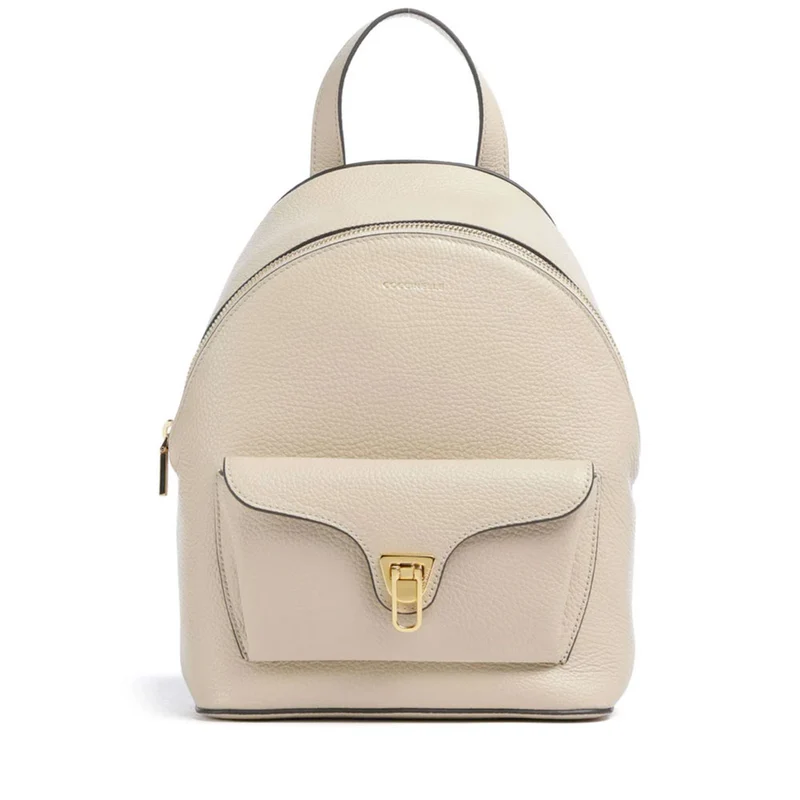 Zaino Donna COCCINELLE in Pelle Linea Beat Generation colore Sandshell