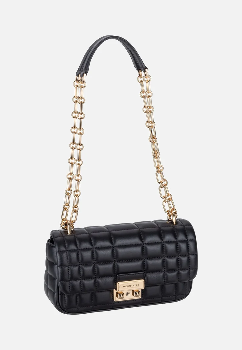 Tribeca Small Conv Chain Shldr Black - Evening Bag