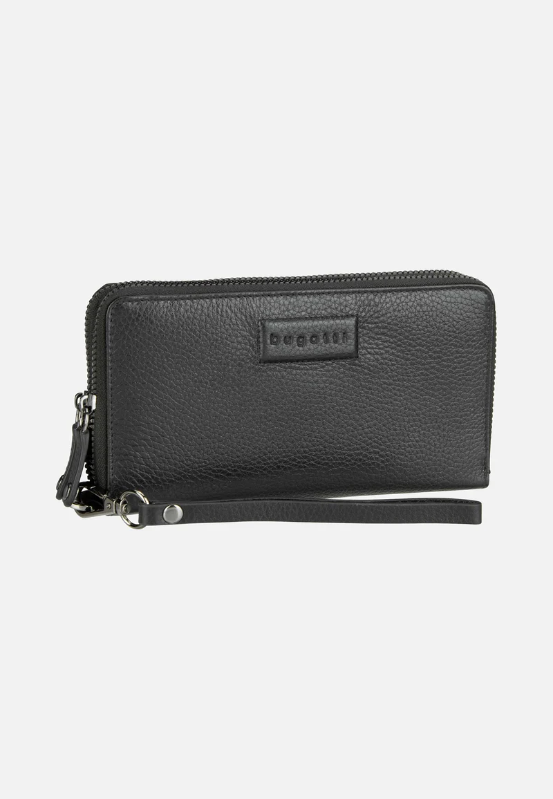 Elsa Ladies Double Zip Schwarz - Wallet