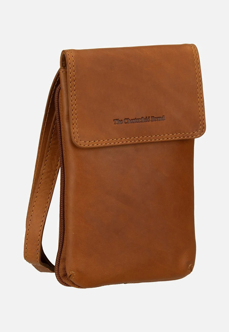 Langley 1324 Cognac - Phone Pouch