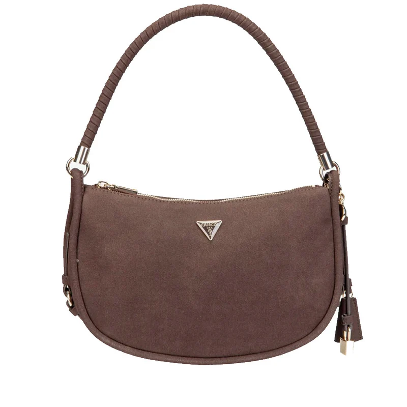 Borsa Donna Hobo a Spalla GUESS Linea Danya Colore Espresso