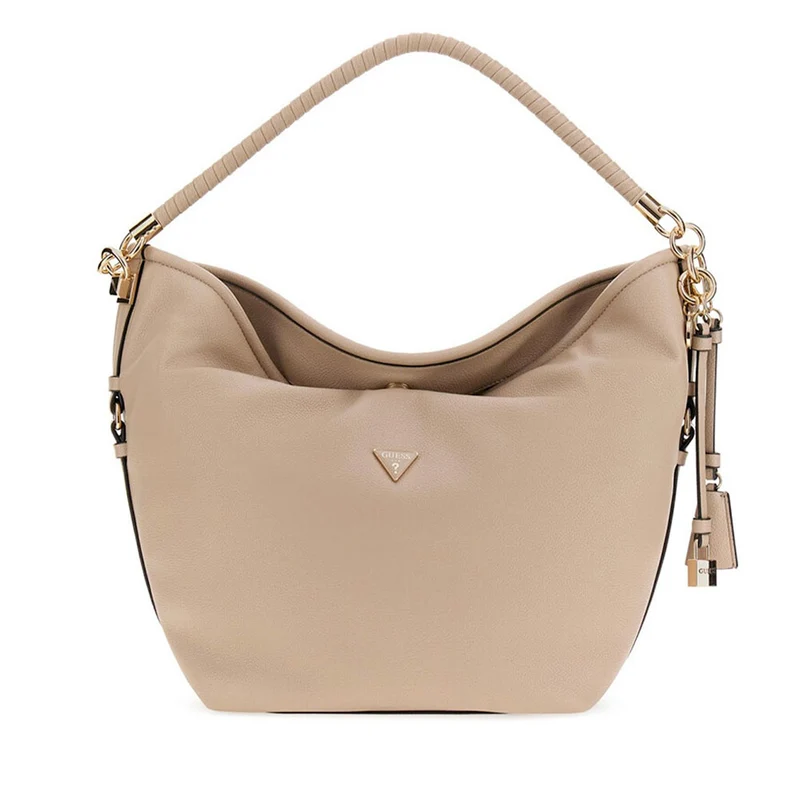 Borsa Donna a Spalla GUESS Linea Danya Colore Taupe