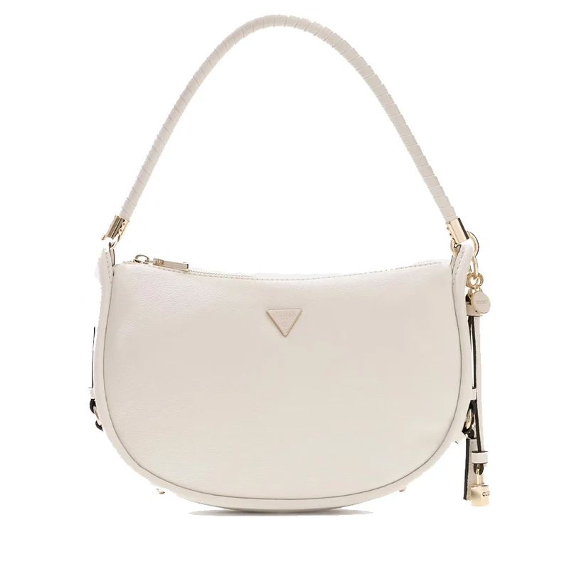 Borsa Donna Hobo a Spalla GUESS Linea Danya Colore Off White