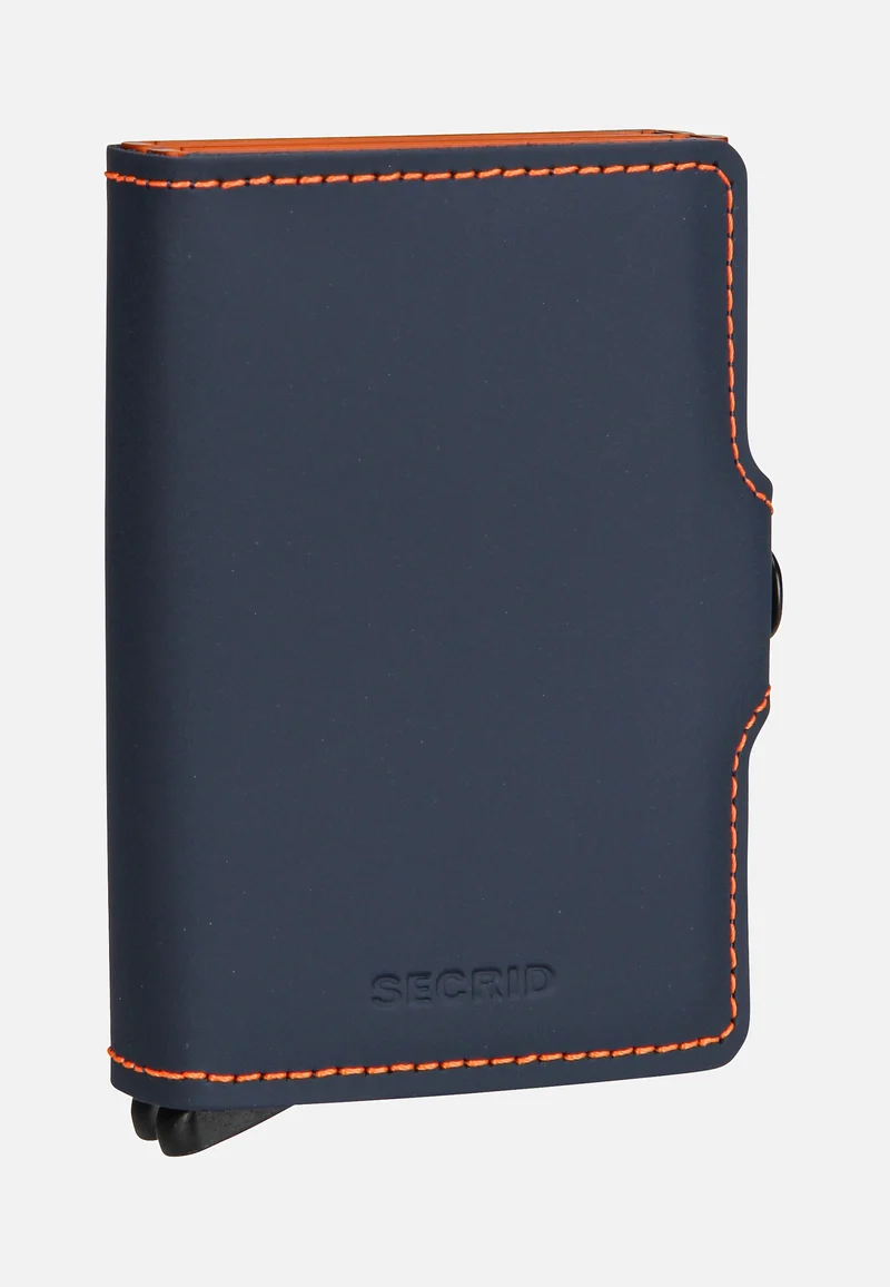 Twinwallet Matte Night Blue-Orange - Wallet