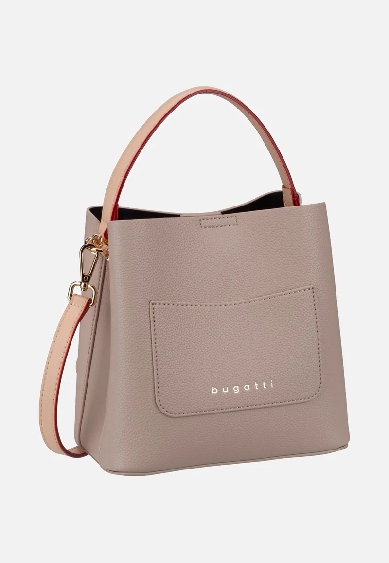 Ella Top Handle Bag Beige - Satchel
