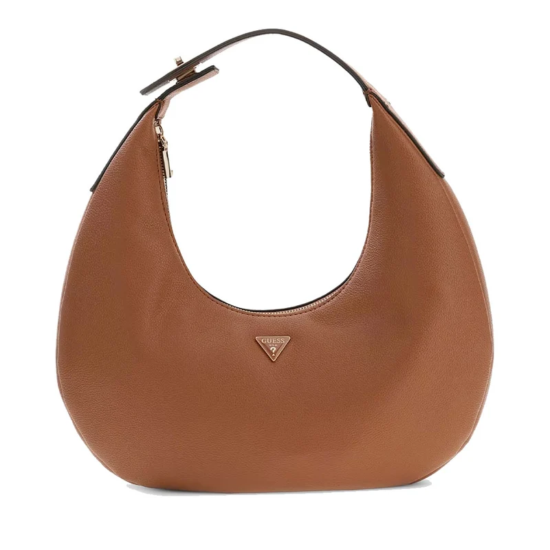 Borsa Donna Hobo a Spalla GUESS Linea Evie colore Cognac