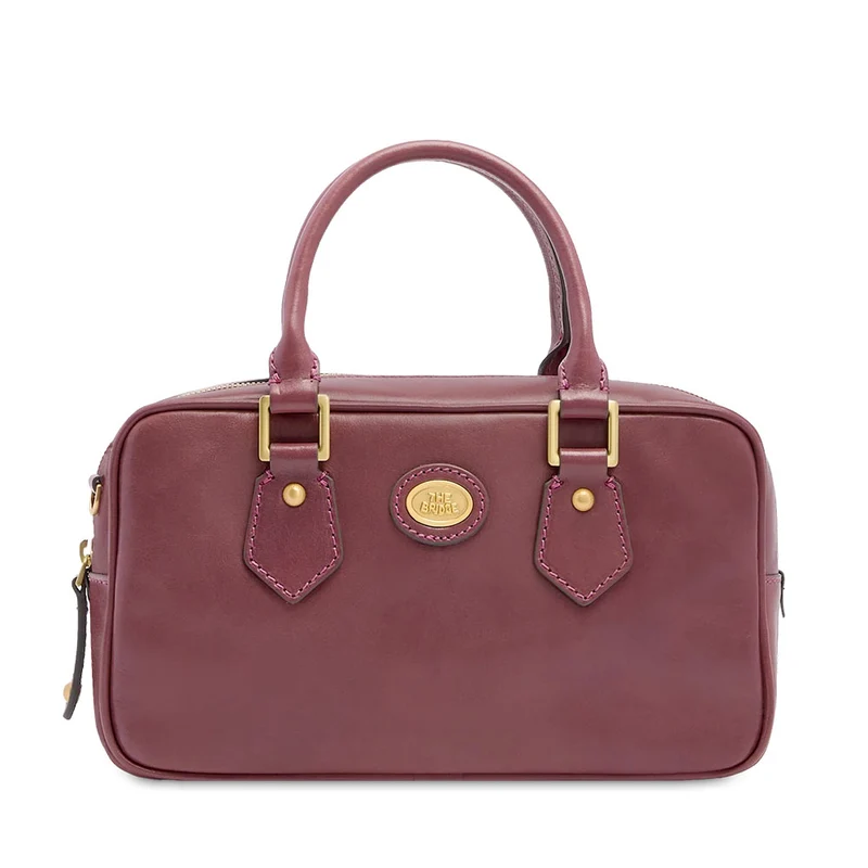 Bauletto Donna con Tracolla THE BRIDGE linea Story in Pelle Viola Orchidea