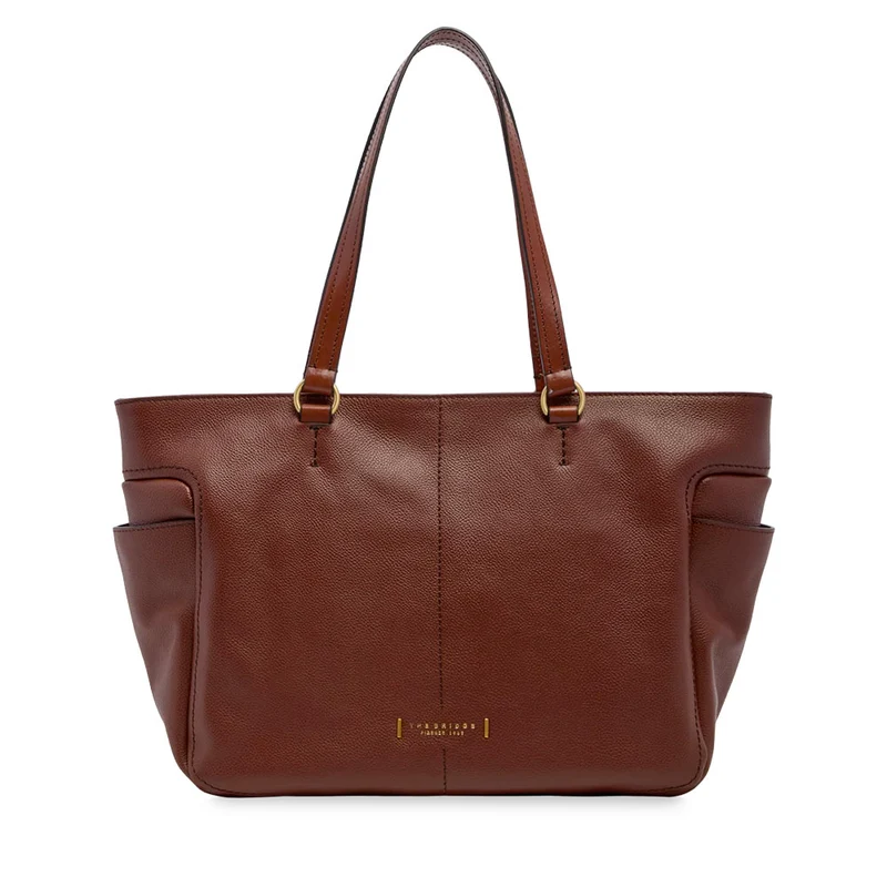 Shopping Bag Donna THE BRIDGE linea Letizia in Pelle Marrone