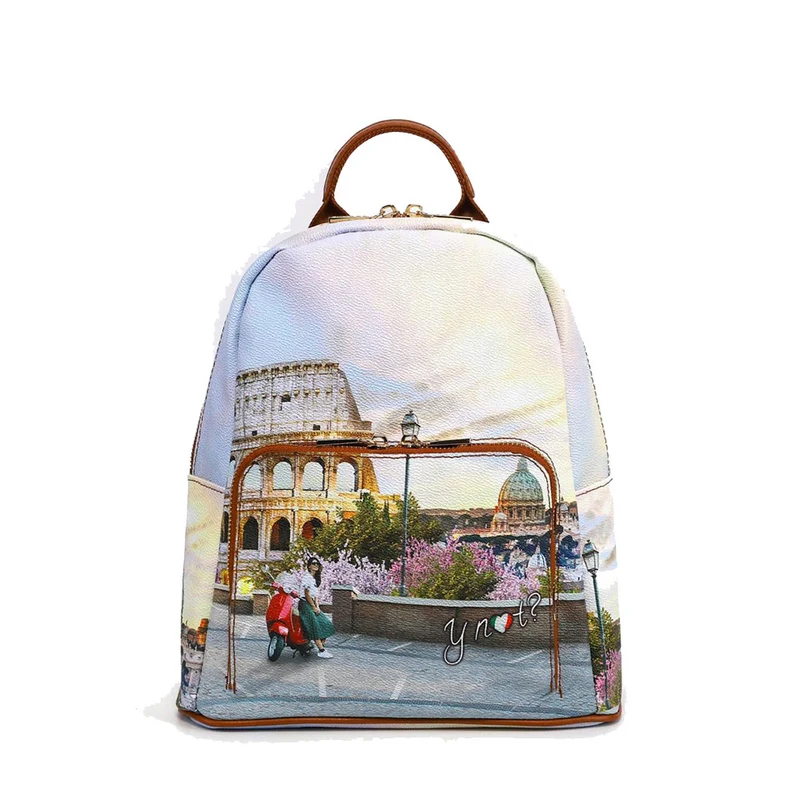 Zaino Donna Y NOT con Tasca Esterna YES-615 Italian Love