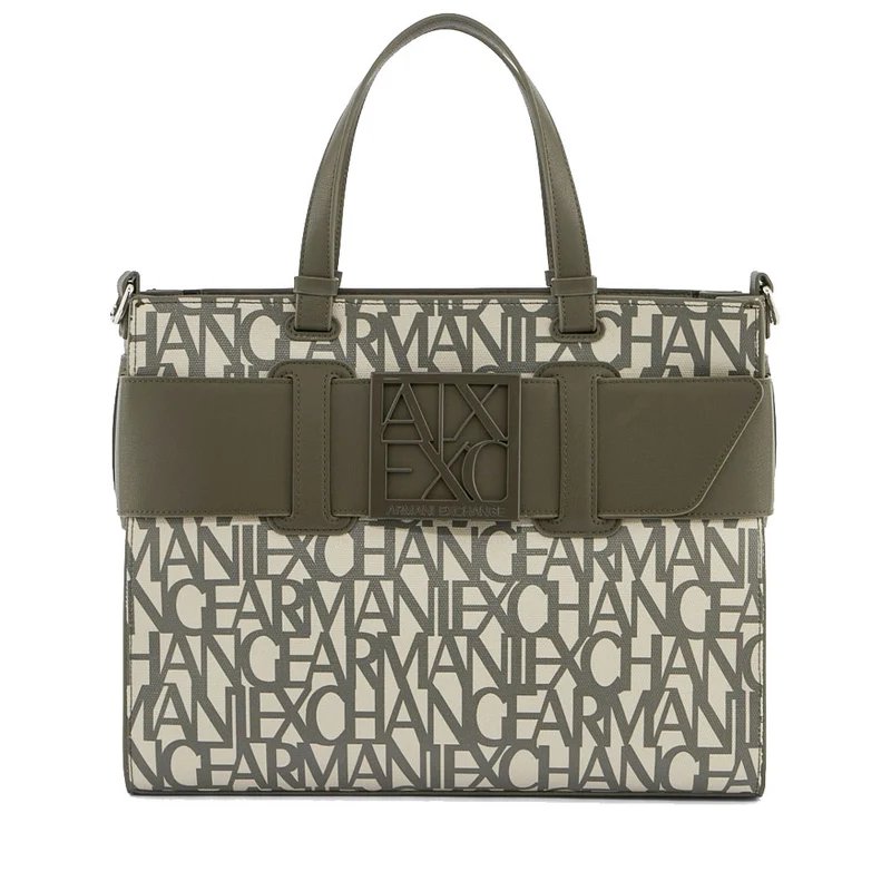 Borsa Donna a Mano ARMANI EXCHANGE colore Sand - Savanna Misura Grande