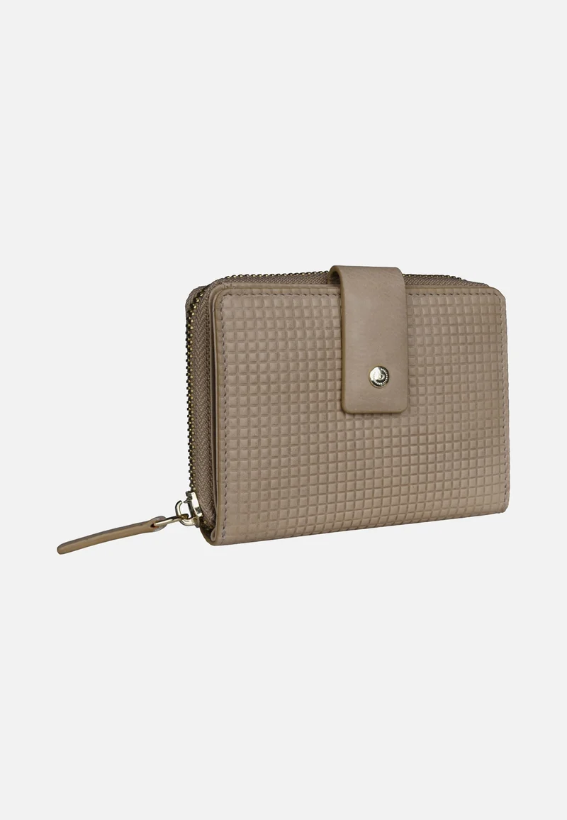 Noemi Ladies Zip Wallet S Sand - Wallet