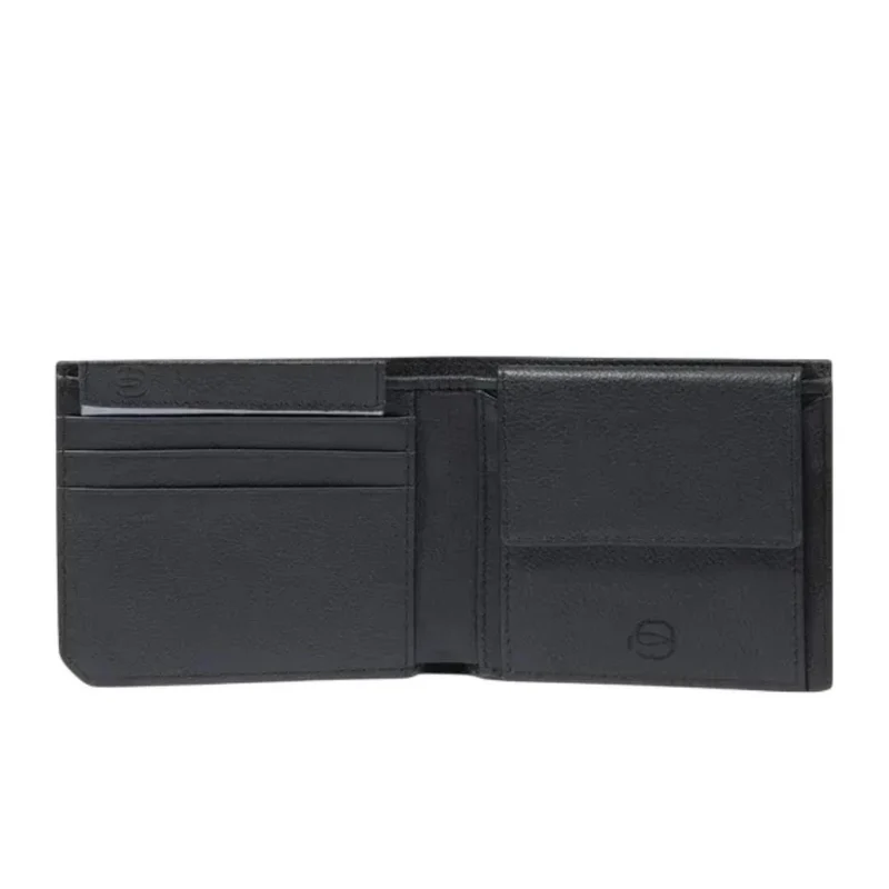 Portafoglio Uomo Piccolo con Porta Spiccioli in pelle