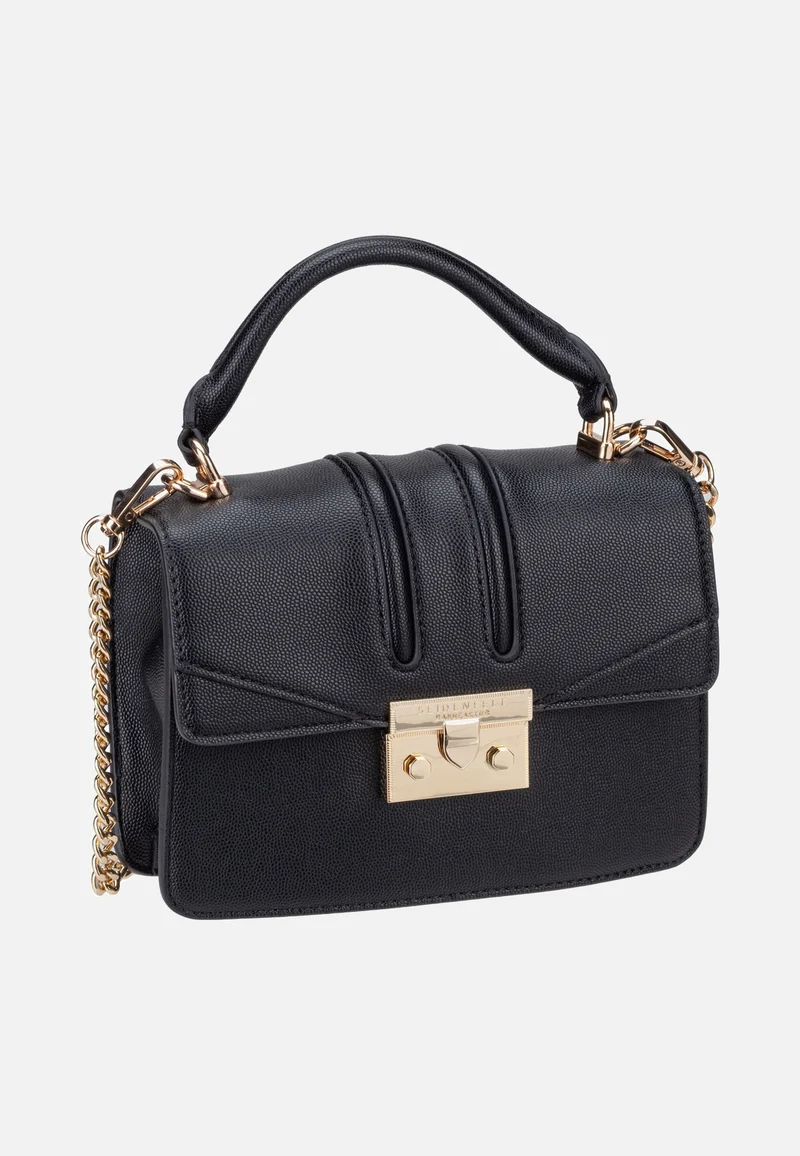 Roros Top Handle Black/Gold - Evening Bag