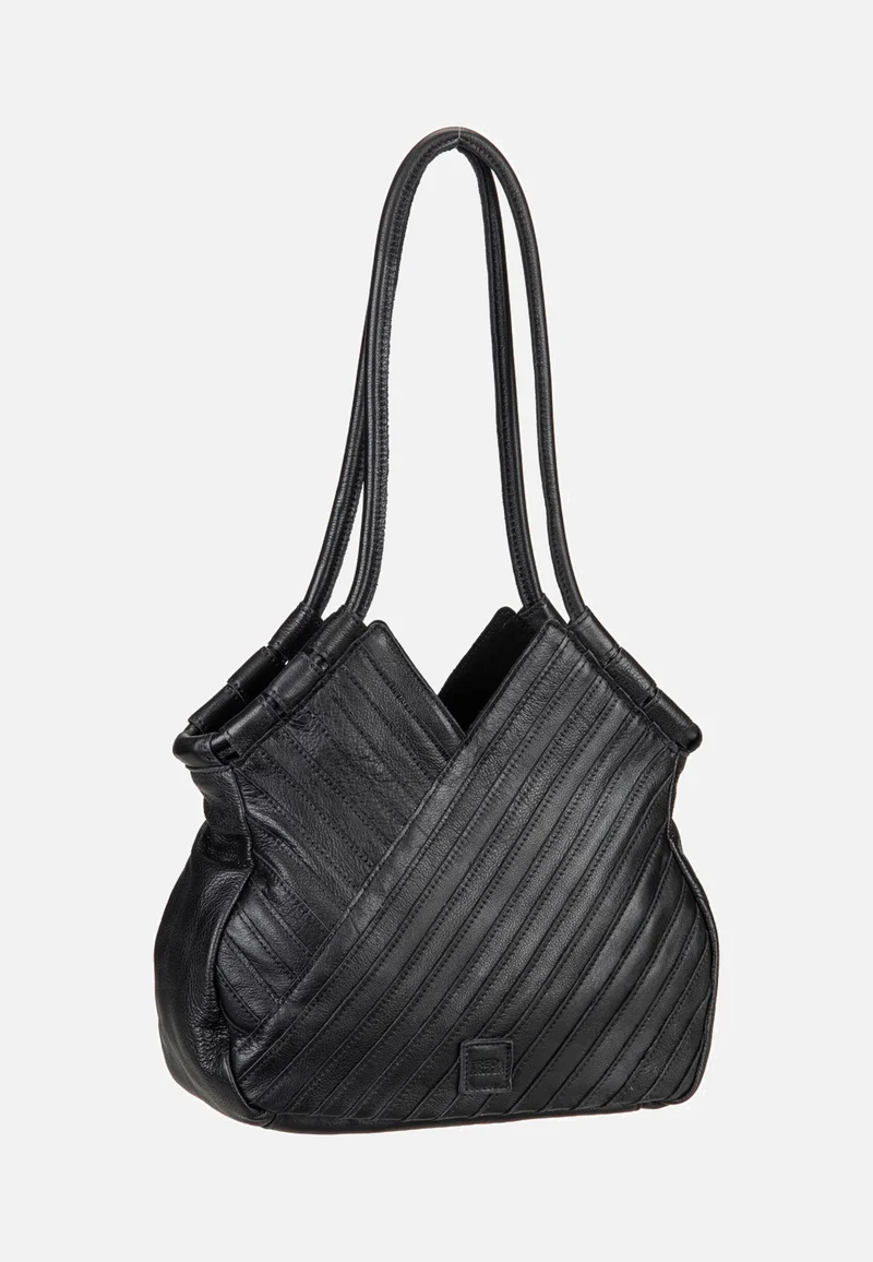 Criss-Cross Hobo Black - Hobo Bag