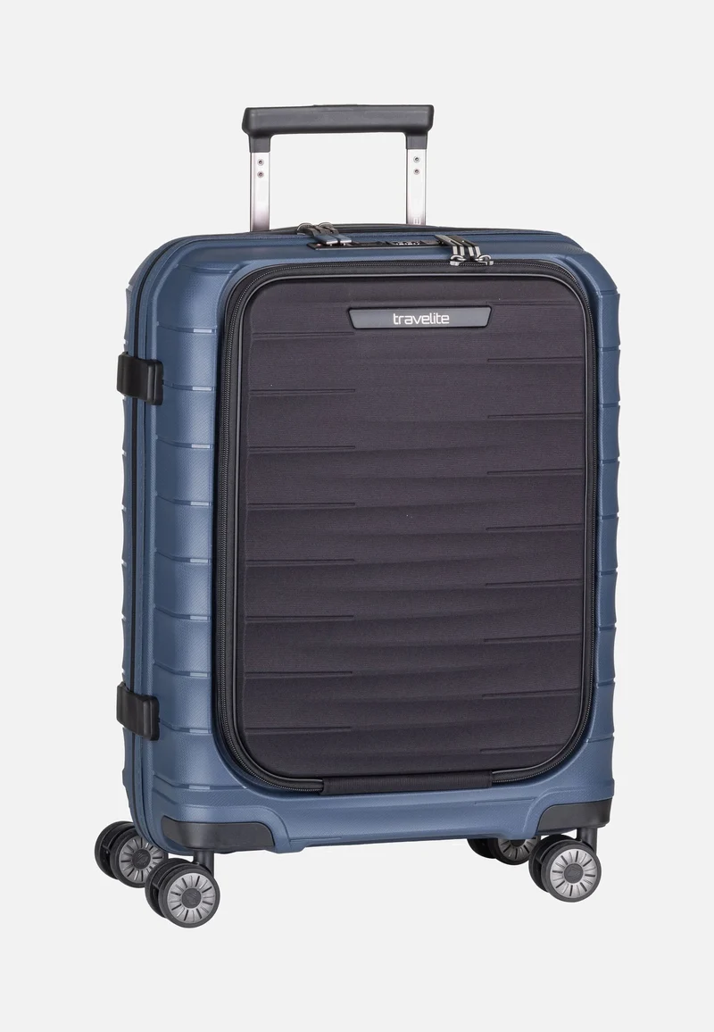 Mooby 4w Trolley S Front Pocket Marine - Suitcase