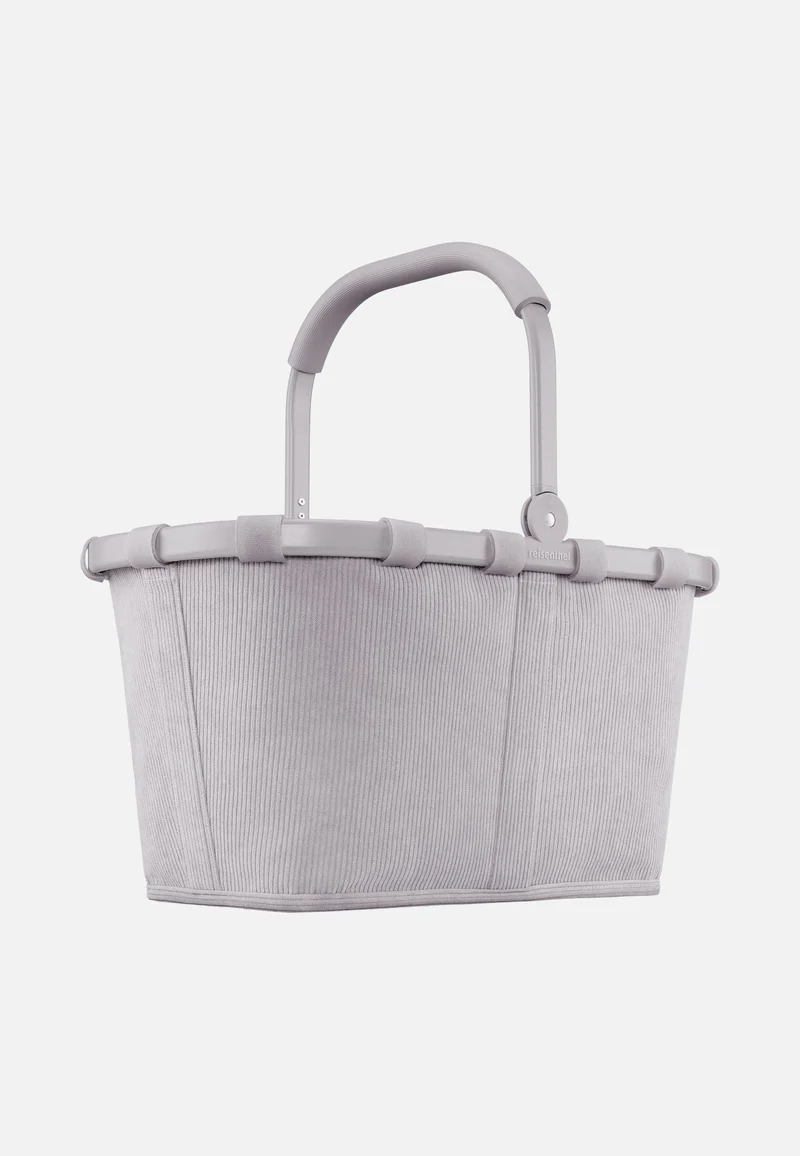 Carrybag Cord Grey - Shopping Basket